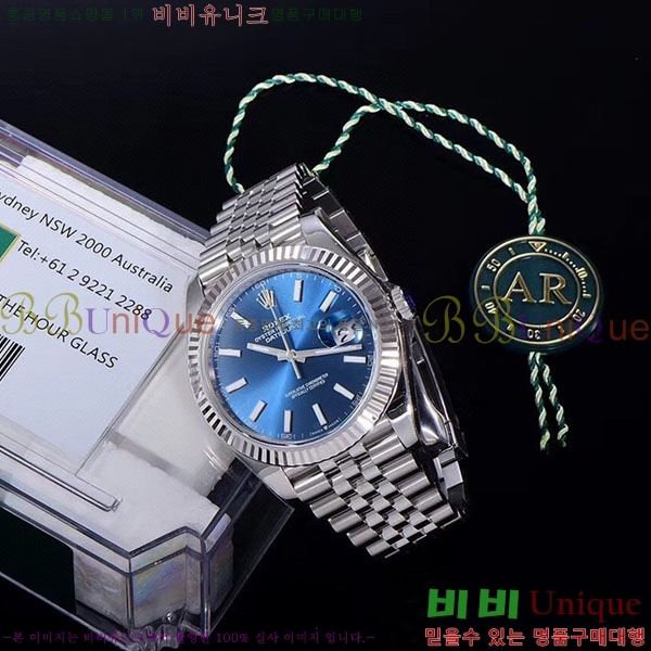 �ѷ��� ��������Ʈ 41mm 126334-V3-5(�����Ʈ-2824)